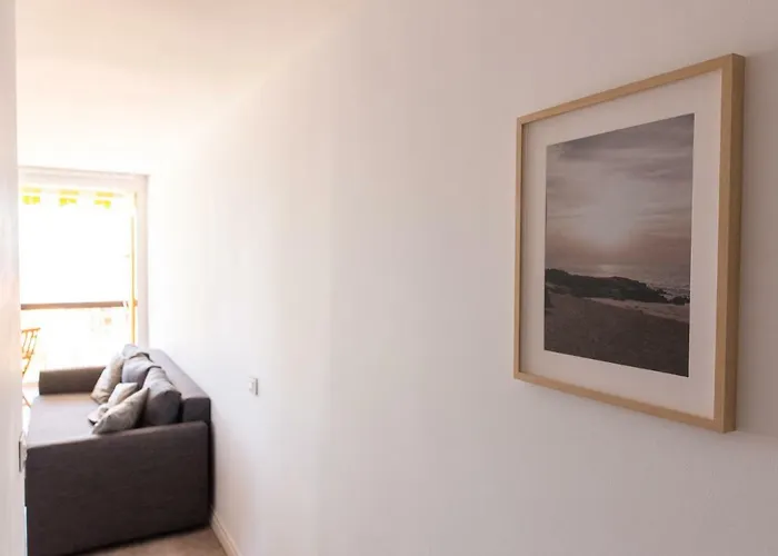 Homeforguest Beach Apt With Sea View & Pool, 50 Steps To The Sea * Playa Fanabe